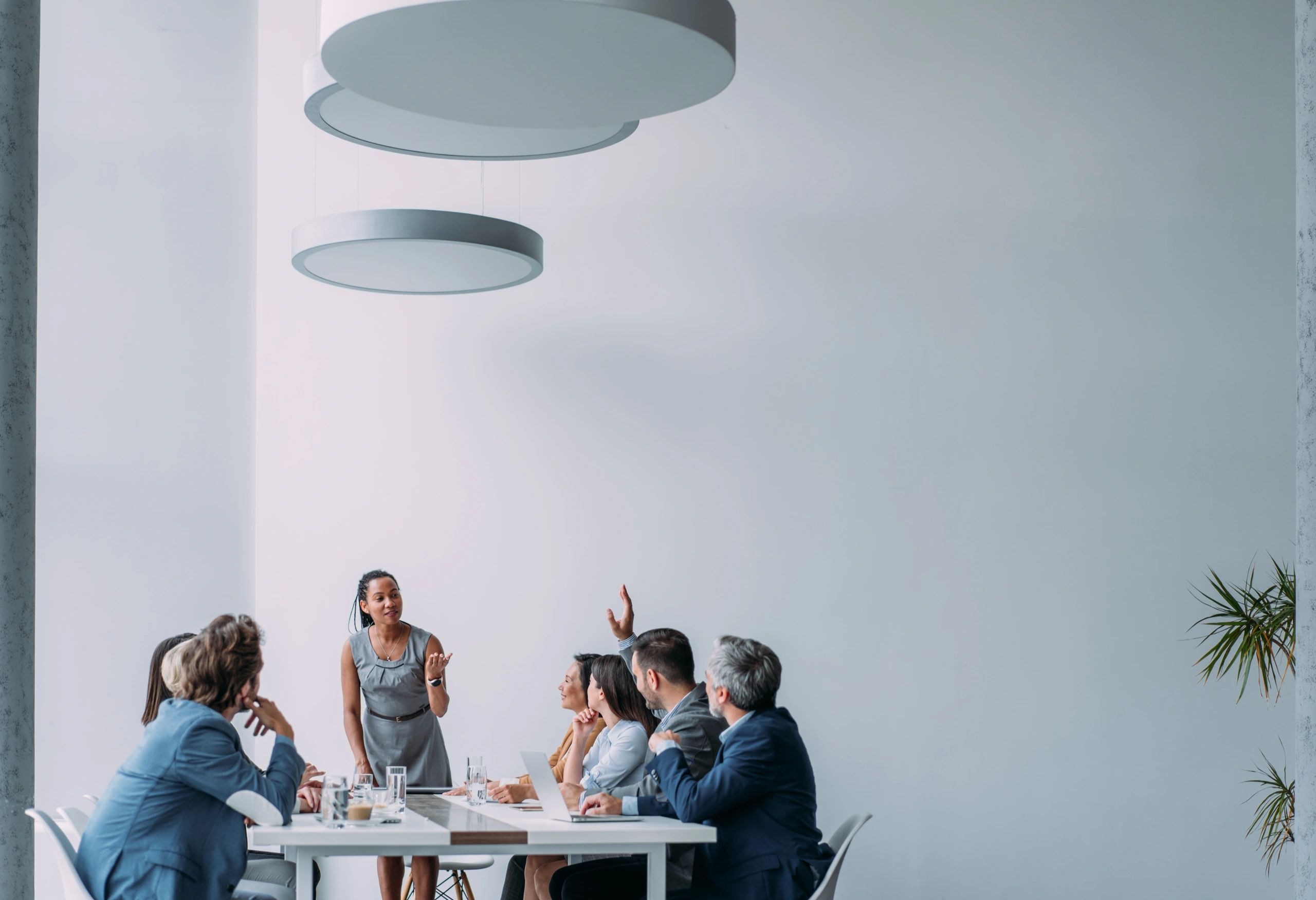 Consulting team in a strategy meeting