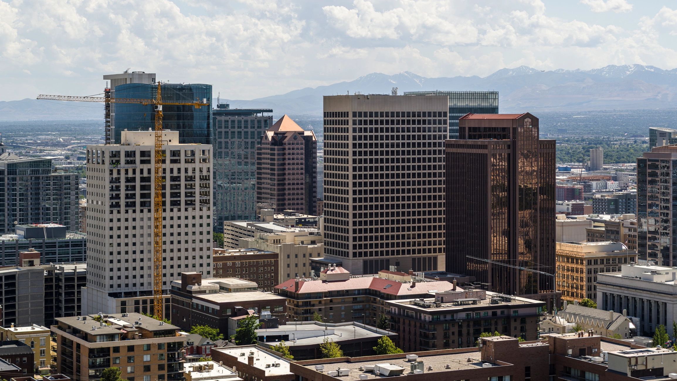 Growing urban and industrial development landscape